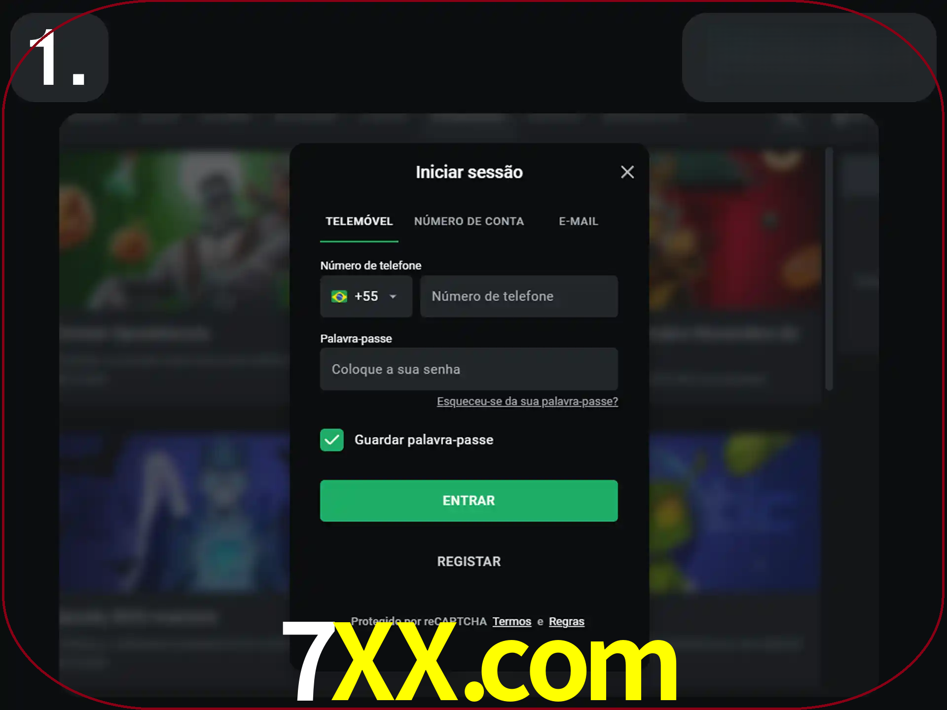 Acesse o site.